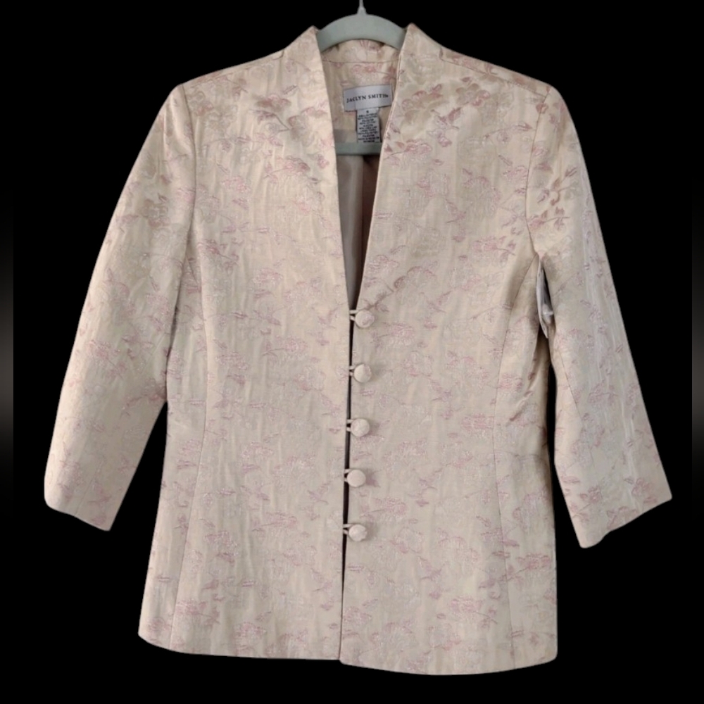 NWT‎ Jaclyn Smith Brocade Jacket Blazer